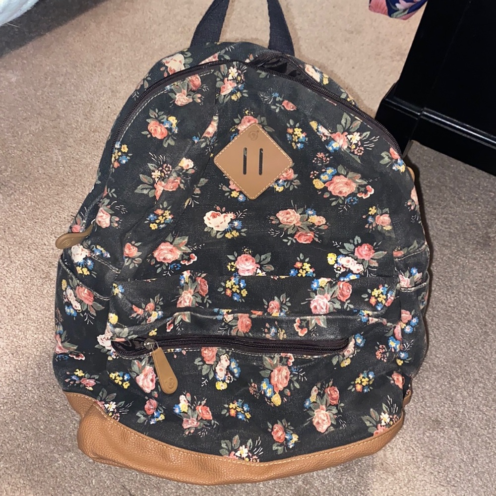 Floral backpack